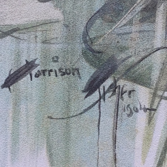 2 Harrison Fisher1904 lithograph Scribner Grignard - Picture 2 of 8